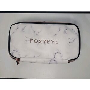 FOXYBAE Case Set 3 pcs Mini Travel Kit 1 Wand 1 Flat Iron 1 Hairbrush OPEN BOX